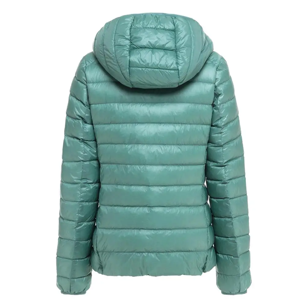 Beste Winter Vrouwen Ultralight Dunne Donsjack 90% Witte Eendendons Hooded Jassen Lange Mouwen Warme Jas Parka Vrouwelijke Draagbare Uitloper
