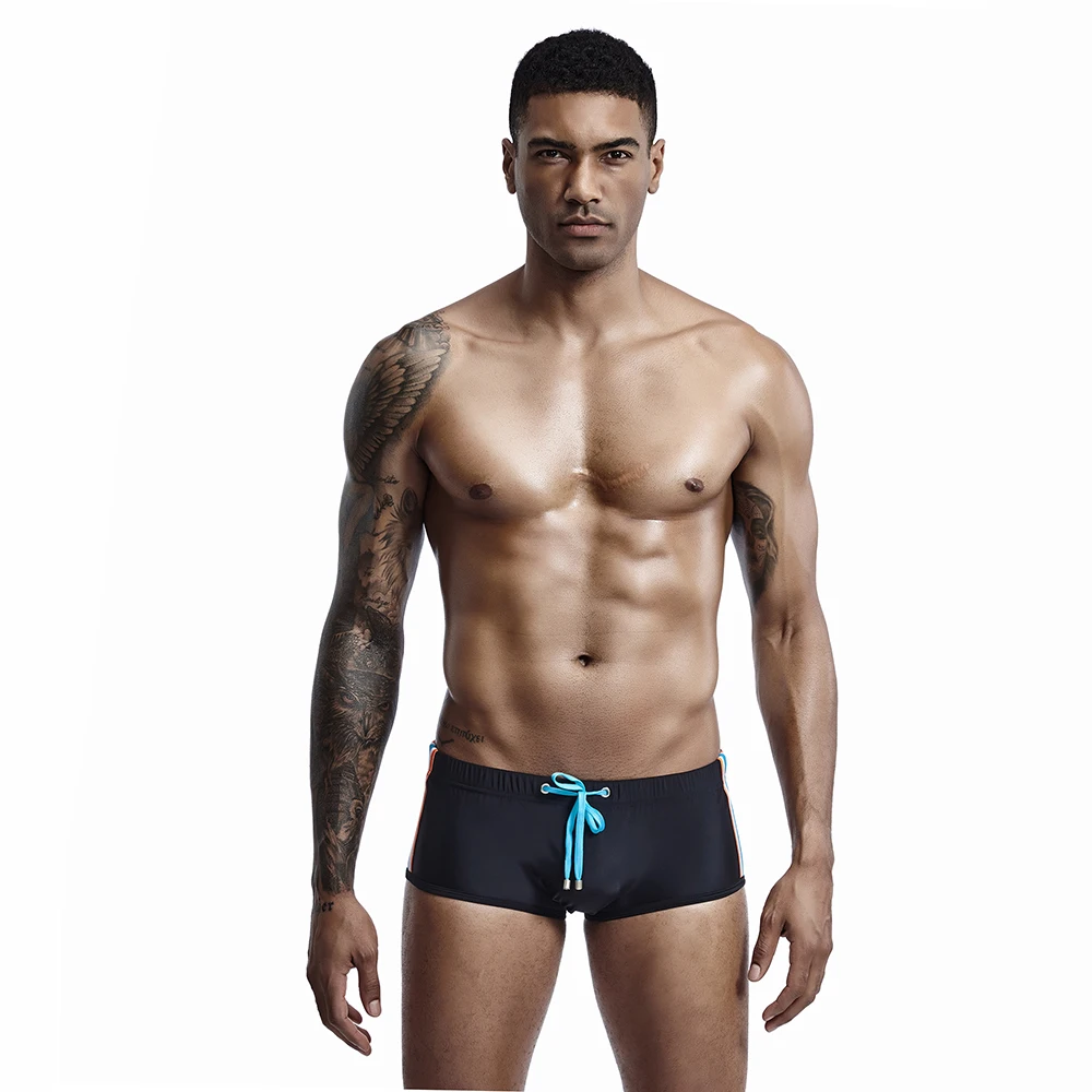 SEOBEAN, бренд Мужская сексуальная одежда для купания плавки мужские бикини летние мужские быстросохнущие купальные костюмы Шорты для плавания спортивные шорты 90803