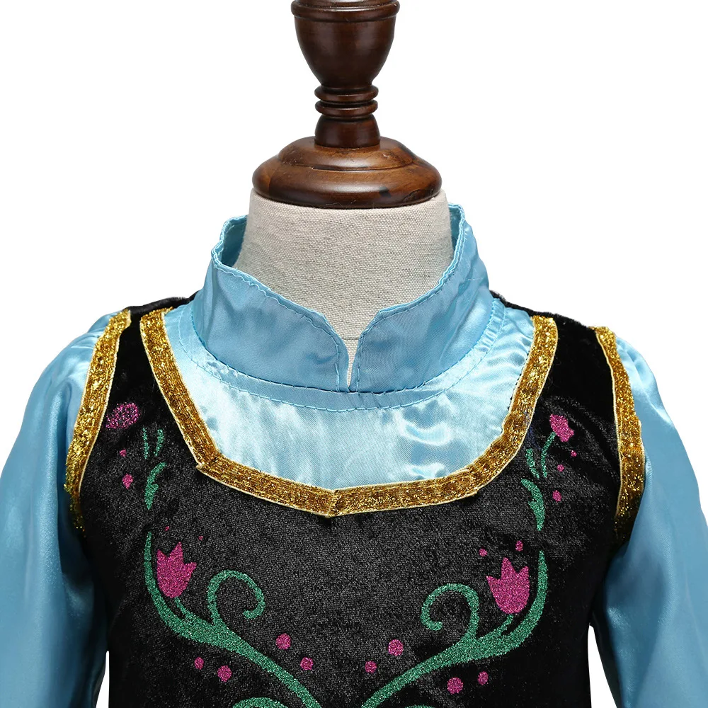 Girls Dress Princess Costume For Girls Party Halloween Cosplay Birthday