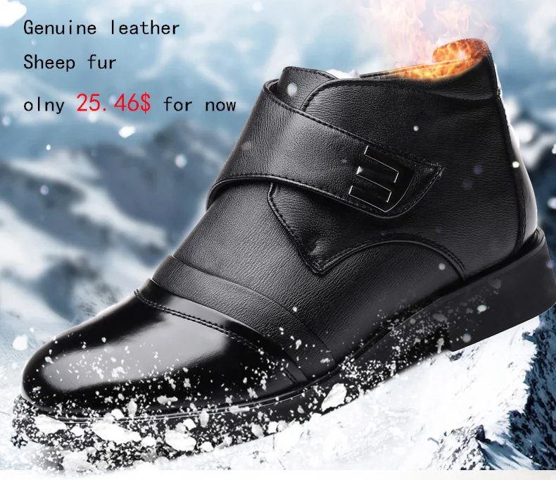 ROXDIA brand plus size 39-48 PU leather men boots autumn formal work shoes male lace up man ankle boots British style RXM147