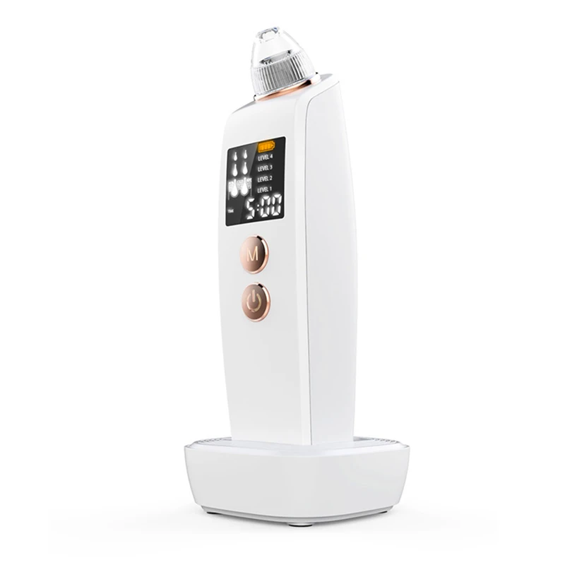 AOKO Blackhead Remover Wireless Charging Face Deep Pore Cleaner Exfoliating Acne Pimple Removal Blackhead Vacuum Suction Device 6