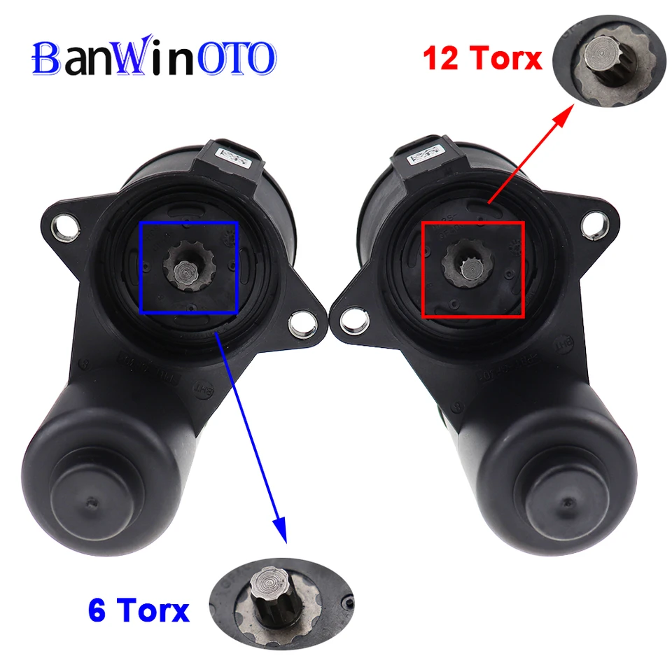 6 TOOTH VW PASSAT 3C0998281 REAR BRAKE CALIPER ELECTRIC HANDBRAKE SERVO