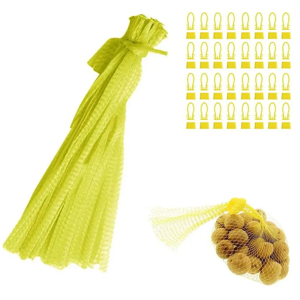 100pcsEggHatchingBagsStrongStretchablePlastic15inchMeshBag