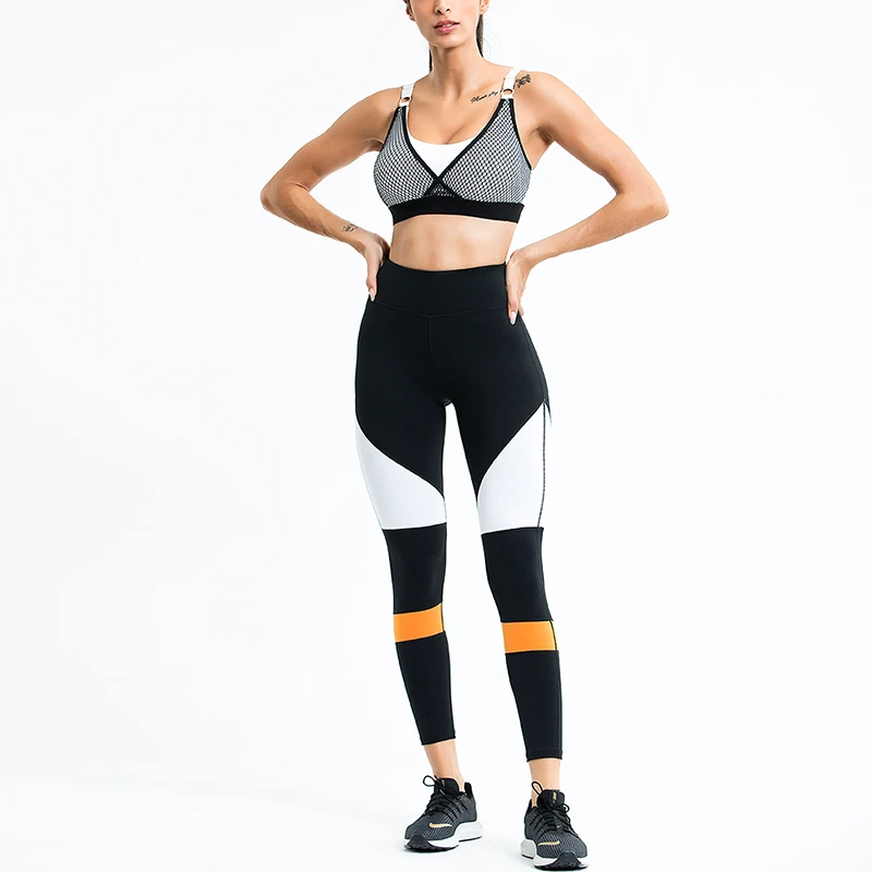 Cxuey Mesh Women Sportswear Push Up Gym Yoga Workout Set Professional Gym Clothing 2020 Sport Woman Jogging Fitness Suit Khaki M Yoga Sets Aliexpress