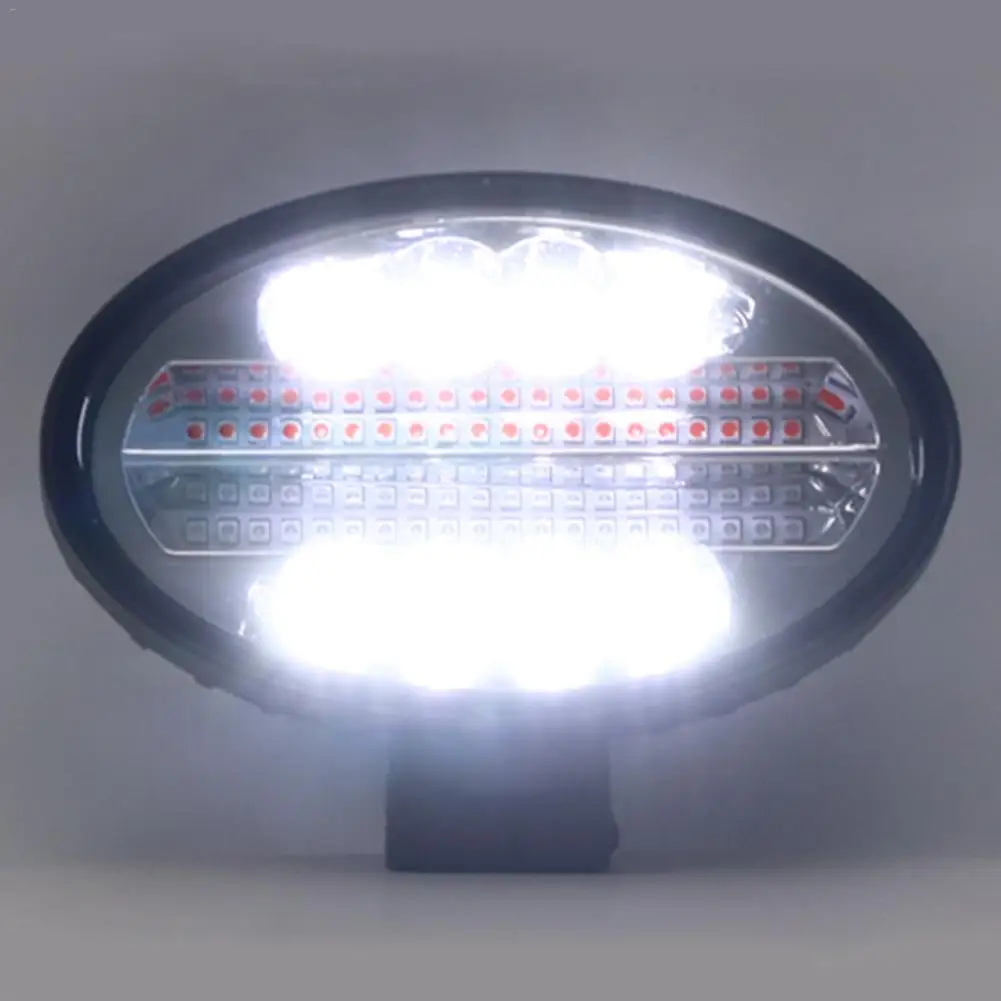 2 цвета 48LED автомобильный рабочий светильник 44 Вт точечный головной светильник водонепроницаемый противотуманный фонарь для внедорожника грузовика трактора лодки прицепа внедорожника 10-35 в