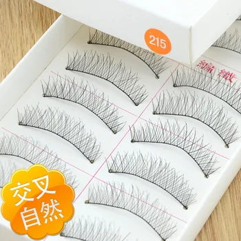 

Entirely Handmade False Eyelashes 215 Sharpened Cross Long Eyelash Stage Makeup Extension Tool