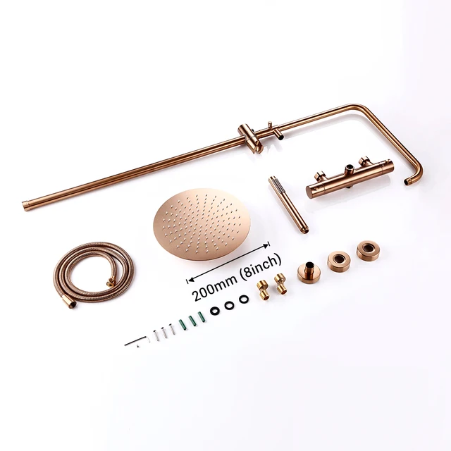 B Rose Gold-8Inch