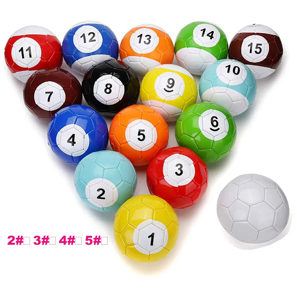 

Soccer Ball Size 2# 3# 4# 5# 16 Pieces A Lot Snook Soccer Ball Billiard Ball Snooker Football for Snookball Games
