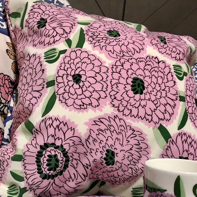 Nordic style flower cushion cover decorative Home decor pillowcase 5