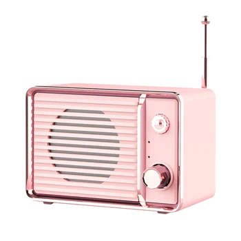 

Mini Retro Small TV Look Wireless Bluetooth Speaker Outdoor Portable Audio