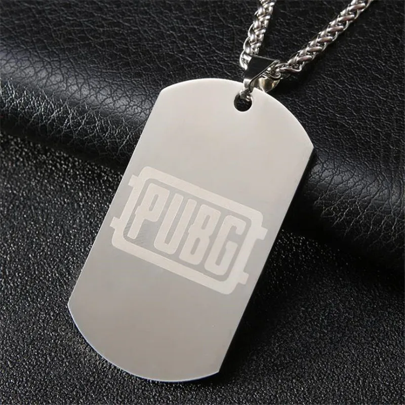 4 PUBG игра окружающие военные карты собака тег косплей ожерелье аксессуары реквизит Пан металлический материал 98 к - Цвет: 4