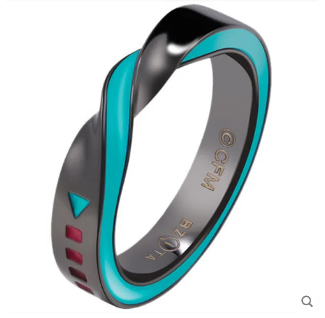 Аниме Moeyu Vocaloid miku кольцо Mobius группа Металл Cos подарок дизайн
