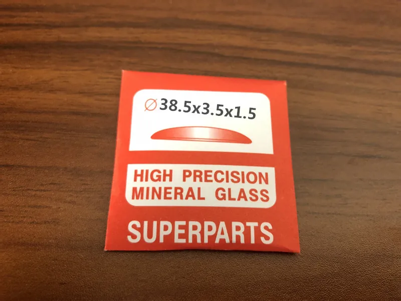

High Quality 1.5mm Single Domed Convex Round Mineral Glass Kit 25.1-46mm Size