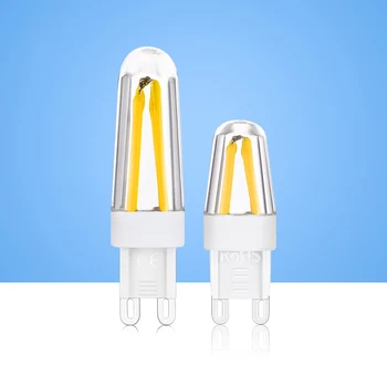 

LED Bulb AC220V 2W 4W Filament G9 E14 COB Lamp Corn Light Replace 30W 40W Halogen Light for Chandelier Warm White /White