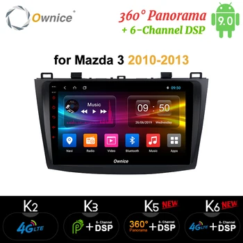

Ownice Octa Core Car DVD k3 k5 k6 Stereo for Mazda 3 2010 - 2013 gps navigation 4G LET 360 Panorama DSP SPDIF DAB+ Radio RDS