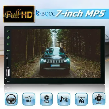 

Autoradio 7" 2 DIN Touch Car Stereo Bluetooth USB MP5 Player FM Radio USB/TF/BT+Camera