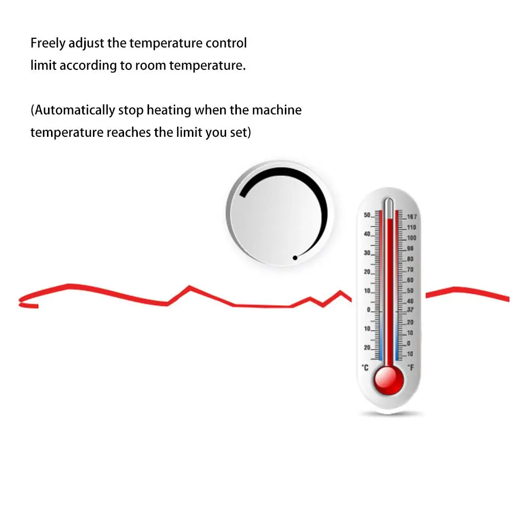 Heating Pad Electric Heating Pad Small Electric Heating Blanket Heating Pad 76*40cm LED Indication Physiotherapy Heating Pad