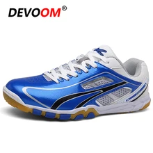 Новинка; Мужская обувь для тенниса; женская Нескользящая дышащая обувь для бадминтона; кроссовки унисекс; теннисные износостойкие Женские спортивные туфли; Мужская обувь; 45