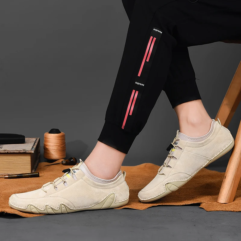 genuine Leather Shoes Men Slip On Shoes Casual Boat Walking Driver Footwear Chaussures Hommes Man Moccasins Men Loafers Flats genuine Leather Shoes Men Slip On Shoes Casual Boat Walking Driver Footwear Chaussures Hommes Man Moccasins Men Loafers Flats