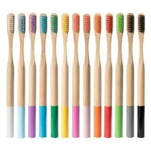 Бамбуковая зубная щетка биоразлагаемая Мягкая зубная щетка es Натуральный Бамбуковый экологичный зубная щетка Быстрая Высокое качество Новинка