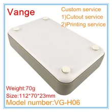 2 шт./лот литьевой чехол ABS пластиковый материал корпус коробка diy 112*70*23 мм для устройства управления расстоянием