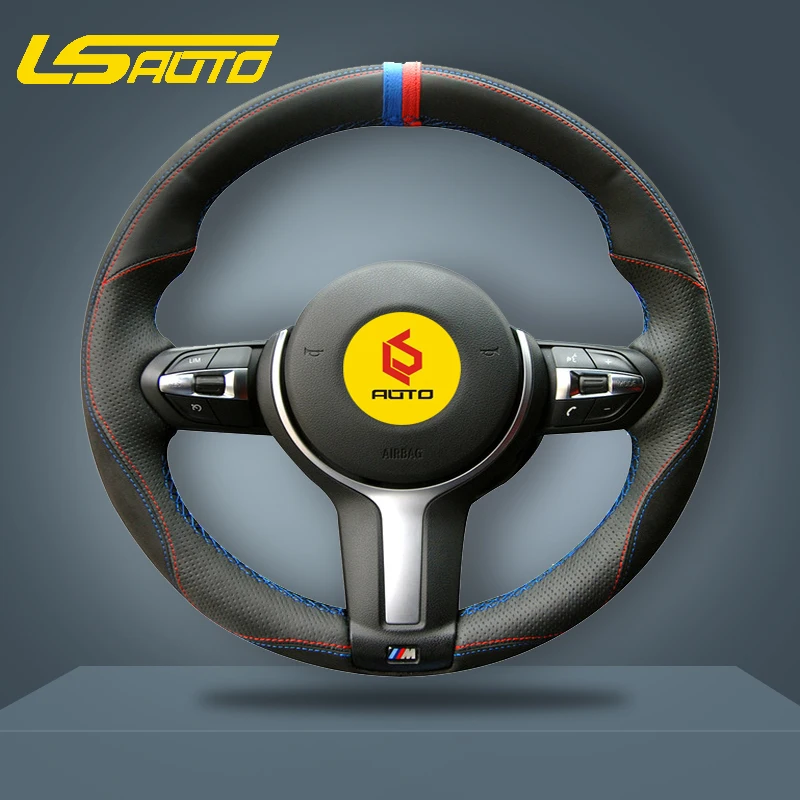 Оплетка на руль для BMW M Sport F30 F31 F34 F10 F11 F07 F45 F46 F22 F23 M235i M240i | Автомобили и мотоциклы