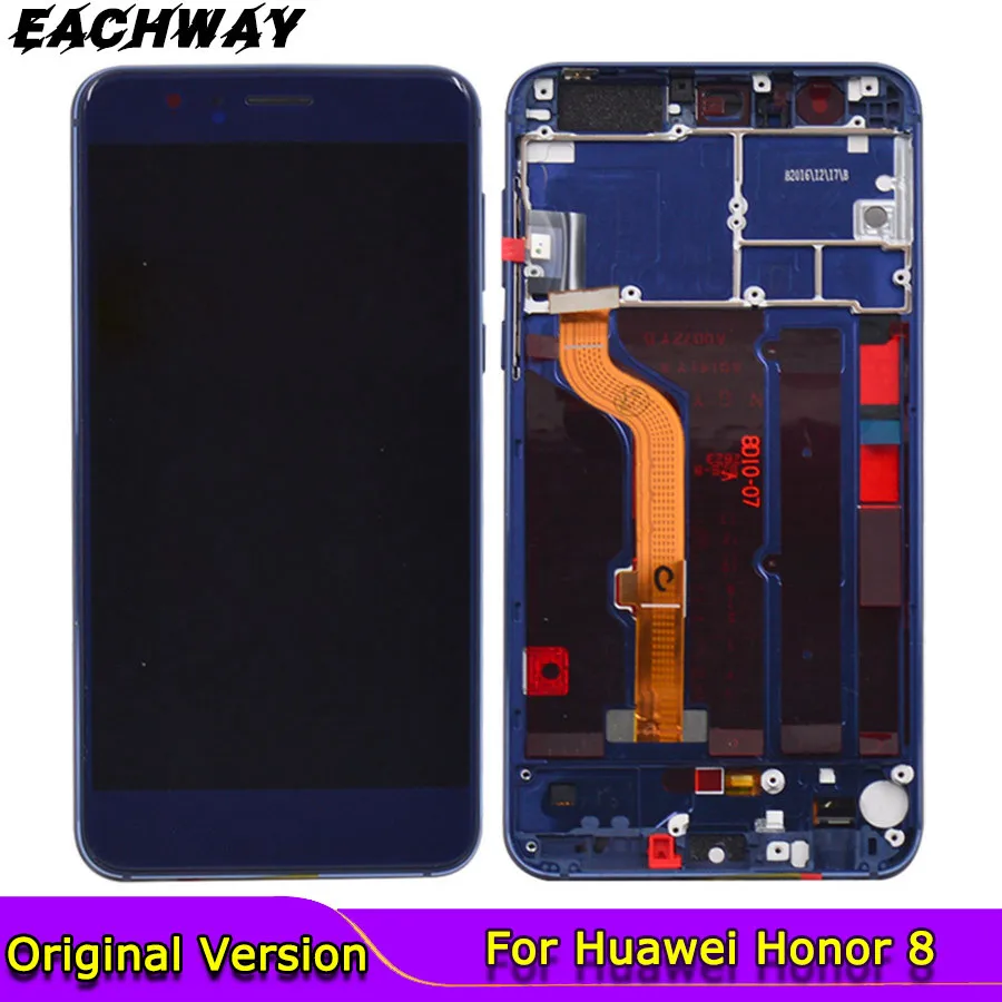 Huawei Honor 8 ЖК дисплей сенсорный экран дигитайзер сборка Honor8 Замена FRD L19 L09 для 5 2