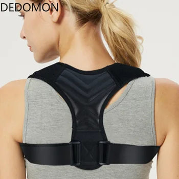 

Adjustable Medical Men/women Back Posture Corrector Clavicle Spine Back Shoulder Lumbar Brace Support Belt Posture Correction