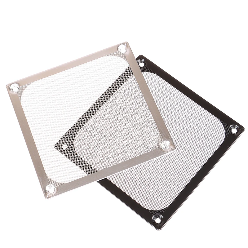 Aluminum 120mm Computer Fan Cooling Dustproof Filter Shield Case Grill Guard