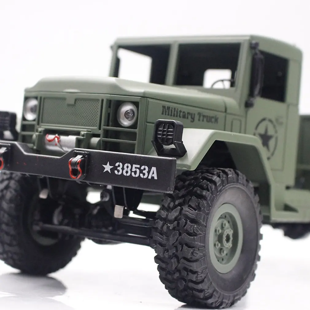 Настоящий 1:16 2,4G 4WD RC Гусеничный военный армейский грузовик с дистанционным управлением внедорожный автомобиль RTR игрушка Детский Электрический автомобиль игрушка подарок на день рождения