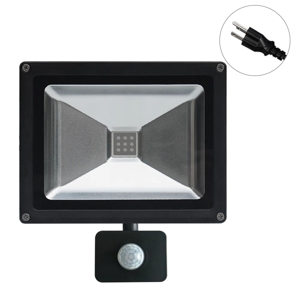 

[Seven Neon]IP66 10W 395NM Infrared IR sensor Ultraviolet Explosion-proof party light Glue Curing Germicidal light Led UV Lamp