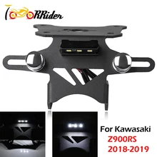 Z 900RS Кронштейн номерного знака Eliminator хвост аккуратный держатель с светодиодный свет для Kawasaki Z900RS Z 900 RS аксессуары