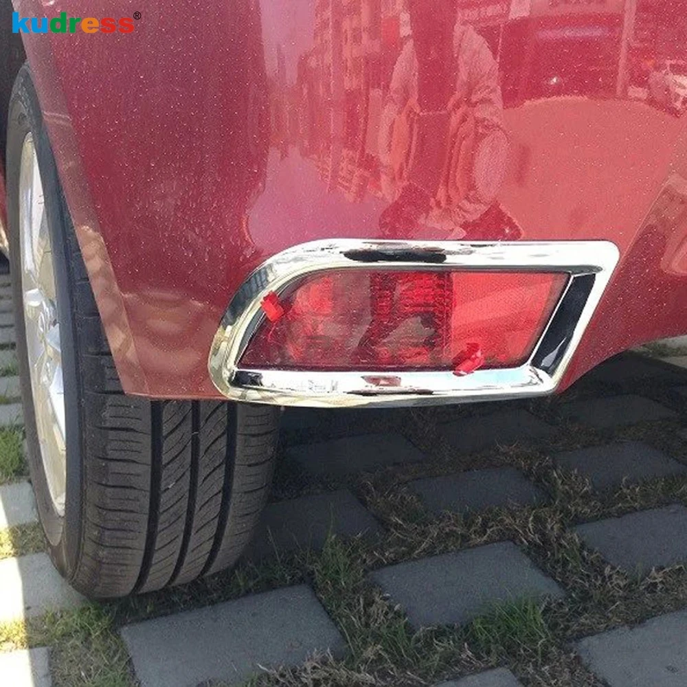 For Toyota Yaris XP150 Hatchback 2014 2015 ABS Chrome Rear Fog Light