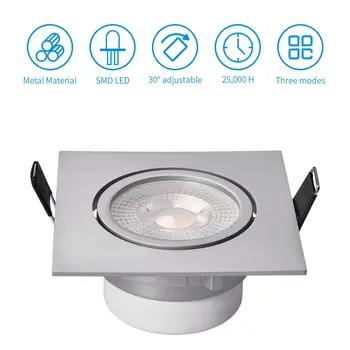 

Ceiling Lights LED ceiling Light Surface Mounted Lamp 220V Changeable Panel Lamps For Home Kitchen Lighting