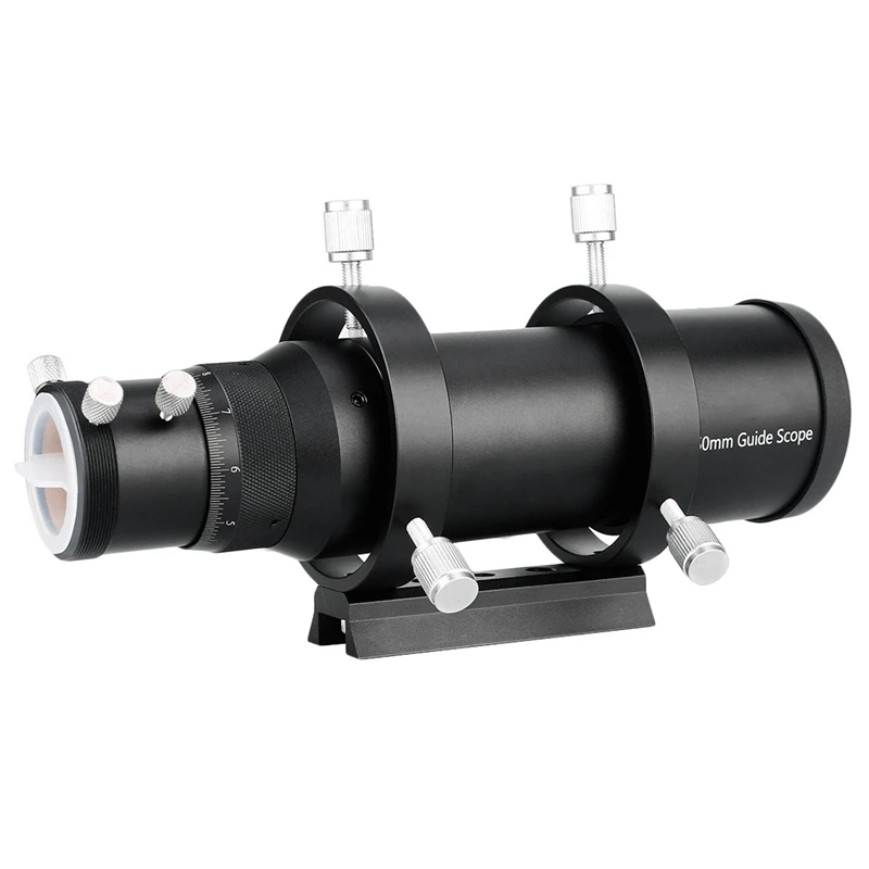 50Mm Compact Deluxe Finder Scope 1.25 inch Double Helical Focuse for Astronomy Telescope
