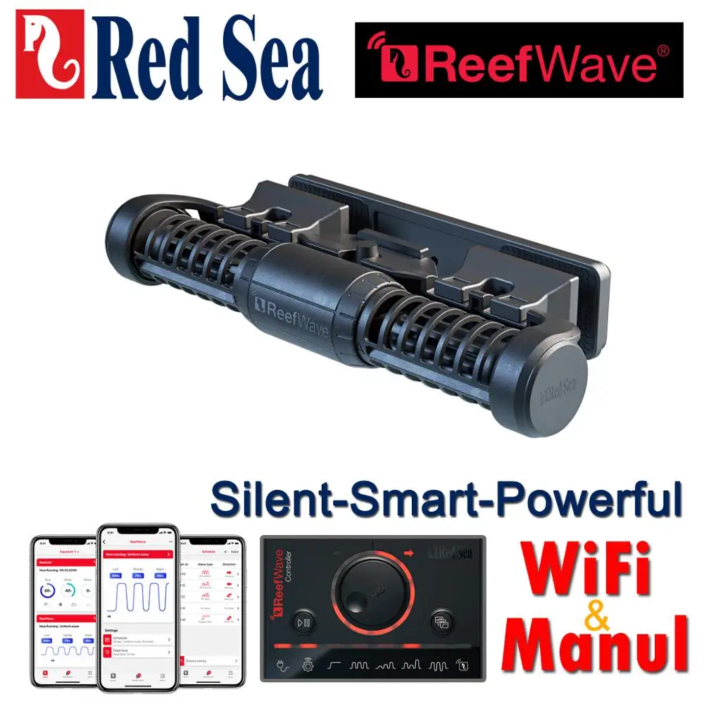 RED SEA ReefWave 25 45 With Control Silent Smart Powerful Based on Gyre patented cross flow technology Circulation Wave pump