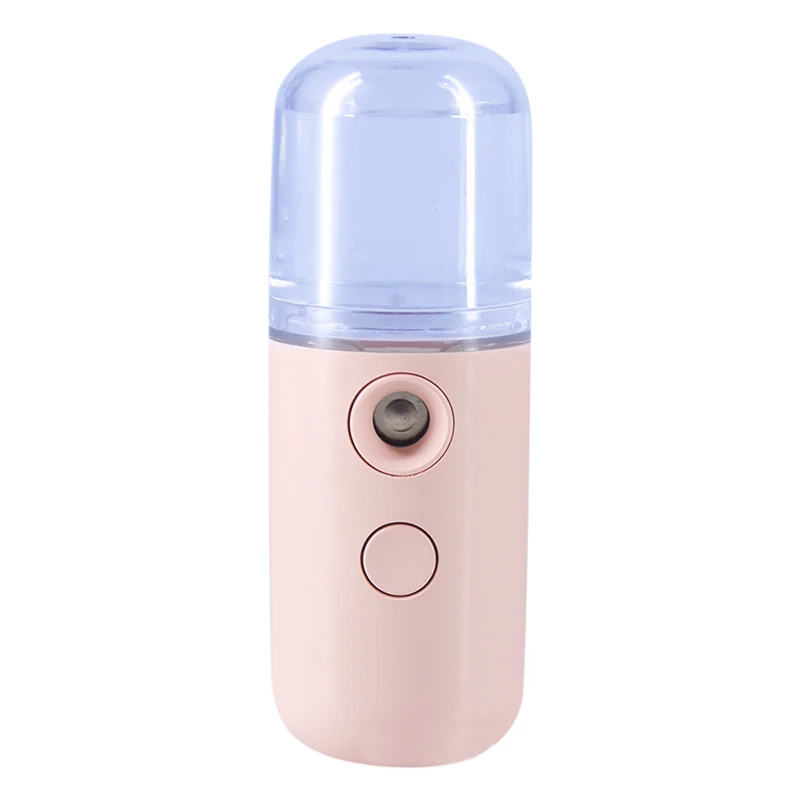 Mini USB Rechargeable Nano Mist Sprayer Cooler Facial Steamer Humidifier Face Moisturizing Nebulizer Beauty Skin Care Supplies 