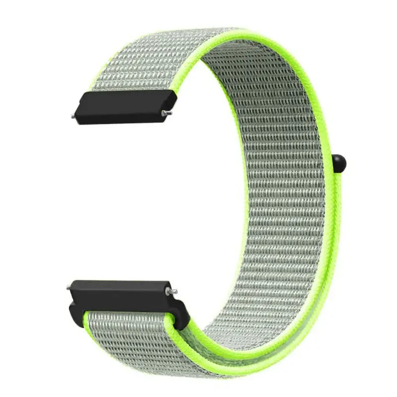 Против царапин нейлоновый ремешок для часов для AMAZFIT GTR 42 мм/47 мм Смарт-часы - Цвет: Bright Yellow