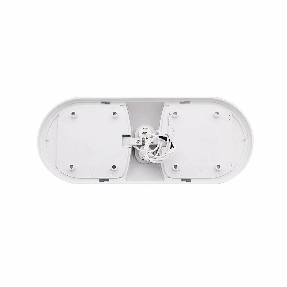 Krator 12V 48 SMD белый 6000K RV внутренний светодиодный потолочный светильник лодка кемпер прицеп один купол светильник