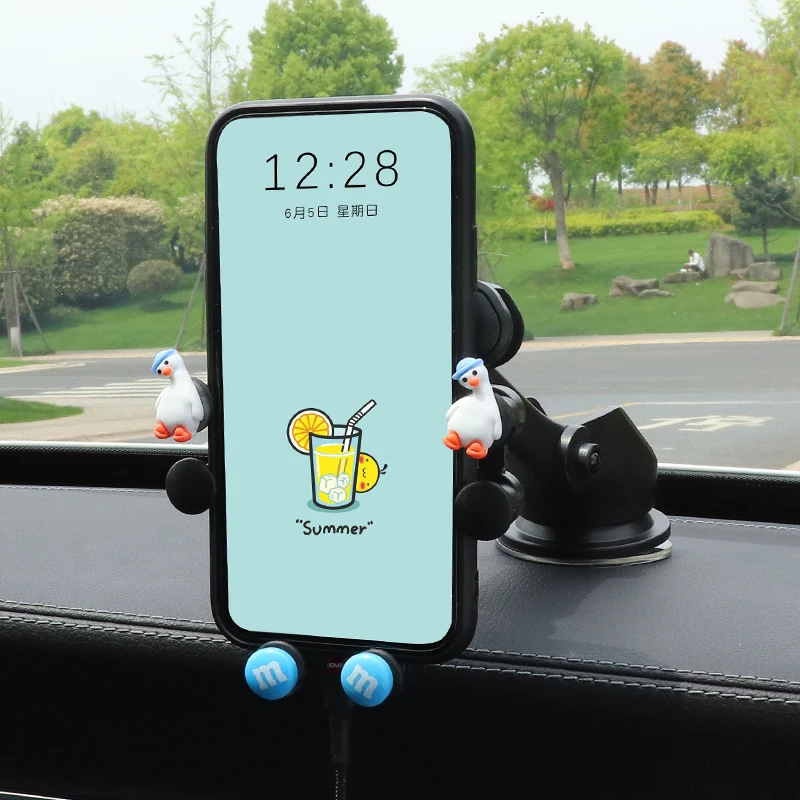 Симпатичный креативный автомобильный держатель для воздуховыпускного