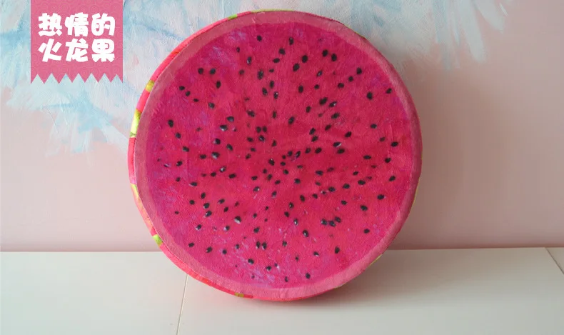 Креативный рекламный подарок подушка 3D фруктовая модель узор сиденье Подушка «арбуз» настраиваемый