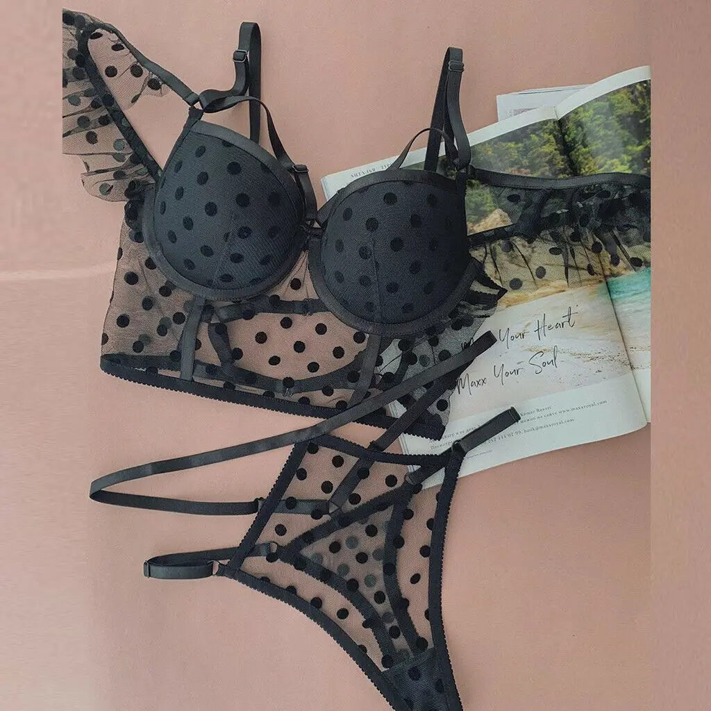 polka dot bralette
