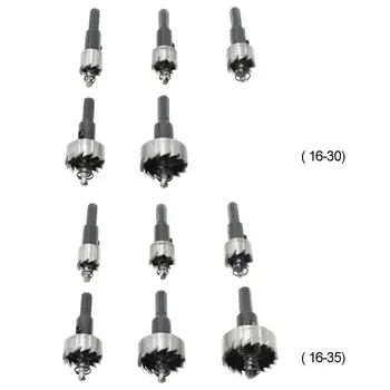 

Hole Saw Cutting Set Hole Drill Bit Kit Drilling Tool Woodwork Metal Cutter