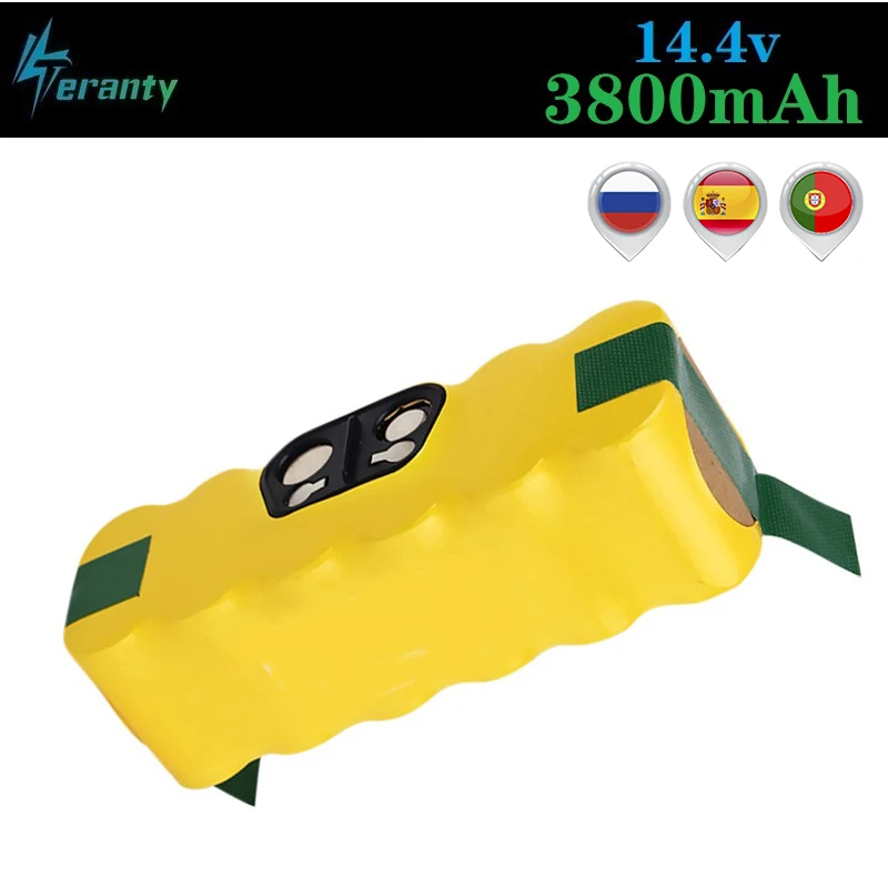 Оригинальный аккумулятор 14 4 В 3800 мА/ч для iRobot Roomba 500 510 530 550 560 600 760 610 770 620 570 580 540 800