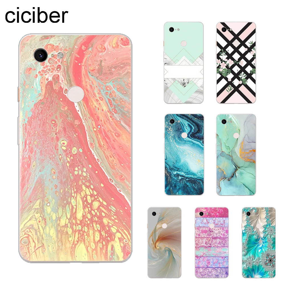 Чехлы ciciber с мраморной полосой для телефонов Google Pixel 3 3a 2 4 XL мягкая задняя крышка