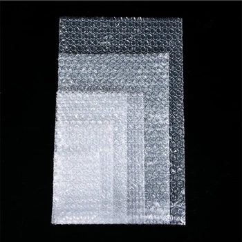 

50Pcs/Lot Bubble Envelopes Wrap Mailing Bags Transparent Pouches Packaging PE Mailer Bags Shipping Envelopes Bag Dropshipping