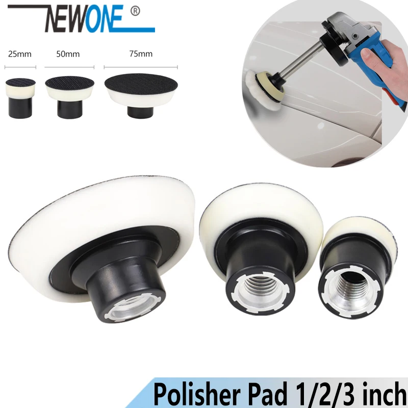 Polishing Back Plate 1" 2" 3" for M10/M14/ 5/8&lsquo;&rsquo; Rotary Polisher