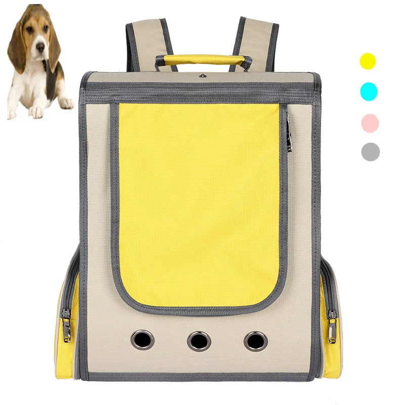 

Cat Carrier Bag Breathable Pet Carriers Large Dog Backpack Travel Space Capsule Cage Transport Backpack Small Animal Carrier