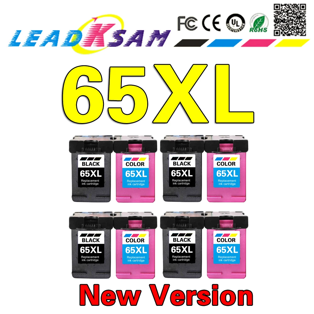 Горячая продажа 65XL совместимый для hp 65 XL чернильный картридж hp65xl hp65 Envy 5010 5020 5030 5032