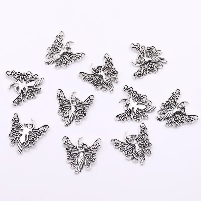 Metal Big Angel Wings Charms Pendants for Jewelry Making DIY Accessories Charm Necklace Bracelet Earrings Making|Шармы| |